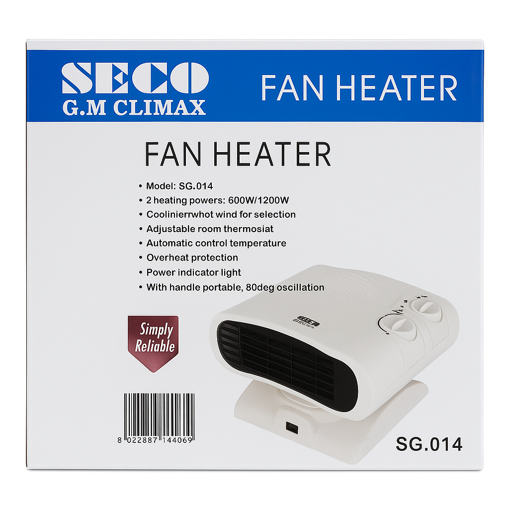 Seco GM-014 heater | Portable electric heater